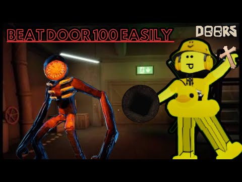 HOW TO BEAT *DOOR 100* EASILY IN *ROBLOX DOORS* 2025!!