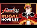 RUGAL BERNSTEIN MOVE LIST The King Of Fighters 94 KOF94