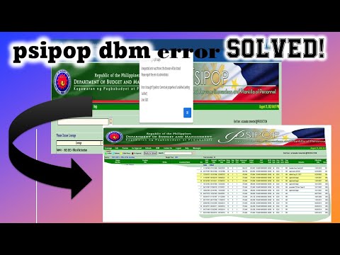 Fixing Error 5381 PSIPOP DBM INTERNET EXPLORER ERROR SOLVED!