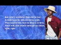 Raury - Woodcrest Manor Master - Lyrics 