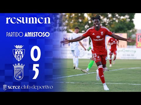 Resumen del Arcos CF 0-5 Xerez CD | #PretemporadaXerez