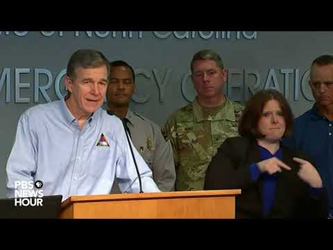 WATCH LIVE: North Carolina Gov. Cooper gives afternoon update on Hurricane Dorian