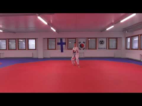 Ines Benaissa, Malmin Taekwondo ry, FINLAND - Taegeuk 7 & 8