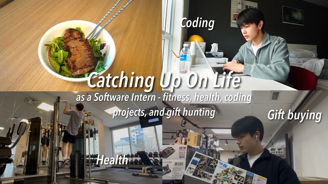 Catching Up On Life as a Software Intern: Health, Code, Gift Buying, and More…