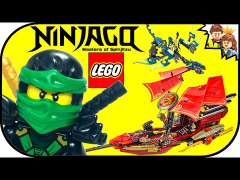 60 Second Build LEGO Ninjago Final Flight of Destiny's Bounty 70738 - BrickQueen