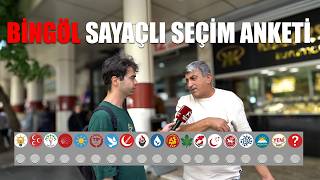 Bingöl Sayaçlı Seçim Anketi┃İnanılmaz Sonuçlar!