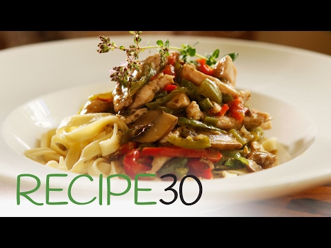 Chicken a la King with an Italian twist - By RECIPE30.com