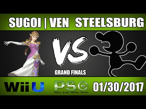 Sugoi Ven (Zelda) vs Steelsburg (G&W/Mario/C. Falcon) - Wii U Grand Finals - S4M