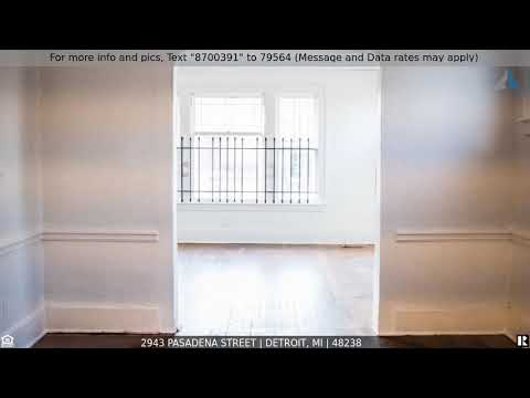 Priced at $75,000 - 2943 PASADENA Street, Detroit, MI 48238