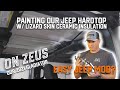 Painting Our Jeep Hardtop With Lizardskin Ceramic Insulation Easy Jeep Mod