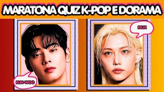 🔥 MEGA MARATONA DE QUIZZES DE K-POP E DORAMAS!