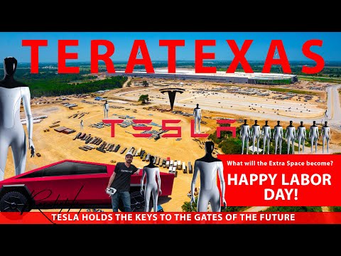 #Tesla #TeraTexas #Gigatexas Construction Update Labor Day #4680 #Cybertruck Factory update