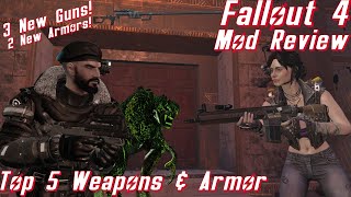 Fallout 4 Top 5 Weapon Mods and Armour This Week