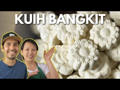 Kuih Bangkit Recipe | Malaysian Tapioca Coconut Cookie