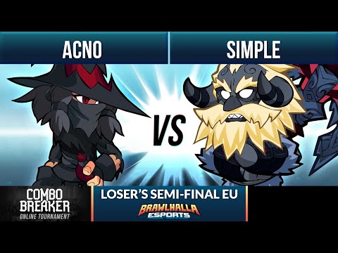 Acno vs Simple - Loser's Semi-Final - Combo Breaker 2020 - 1v1 EU
