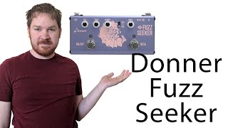Video thumbnail for Donner Fuzz Seeker Demo by Poor Man Pedals