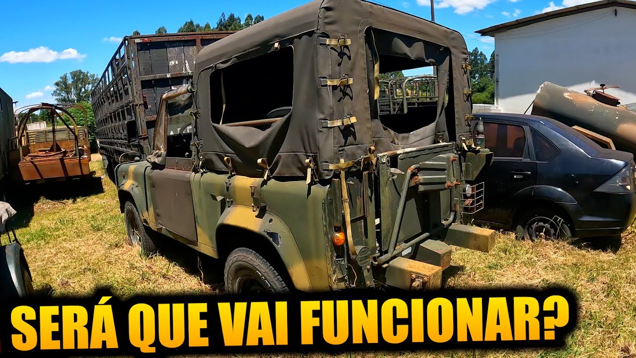 WE RESCUED A MILITARY VEHICLE FROM THE AUCTION