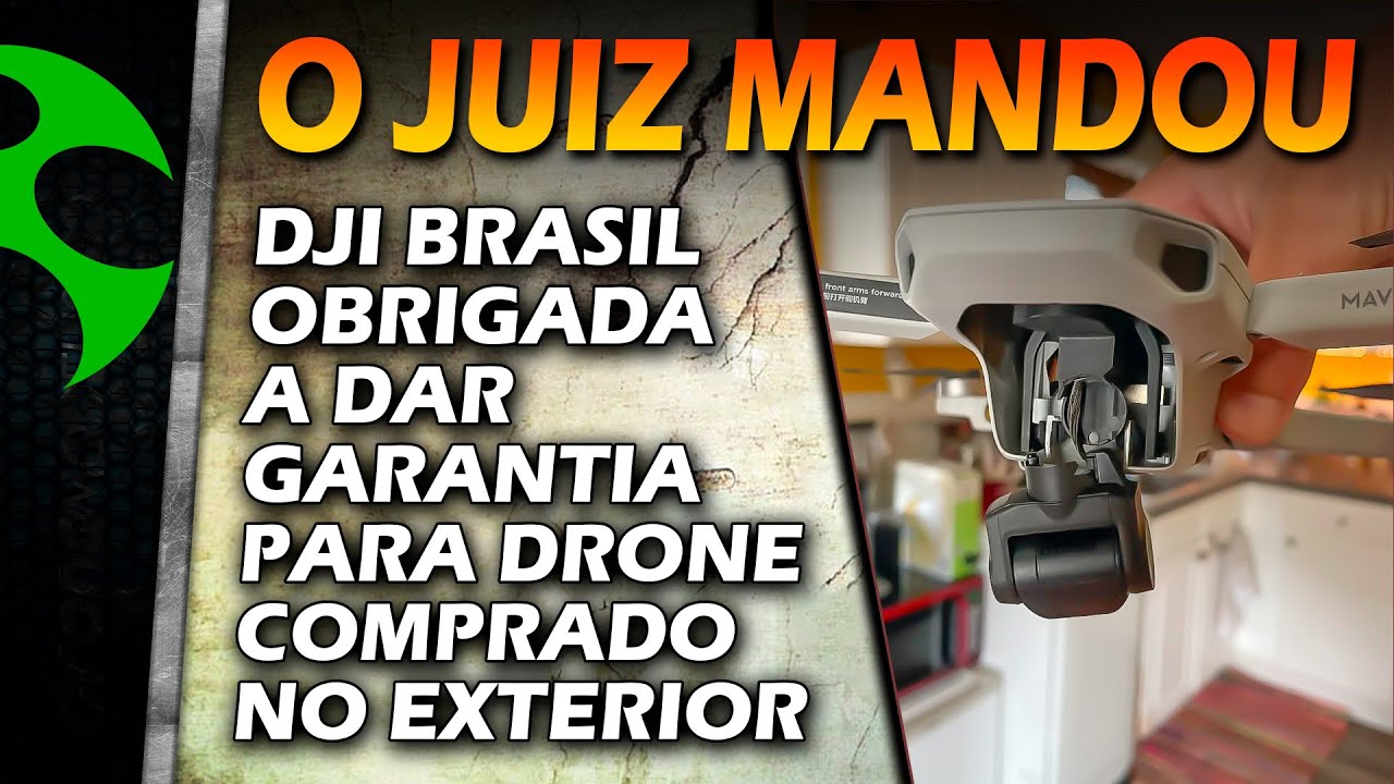 Drone para pesca, garantia DJI Brasil para drones importados e mais golpes com drones - Dronecast 09