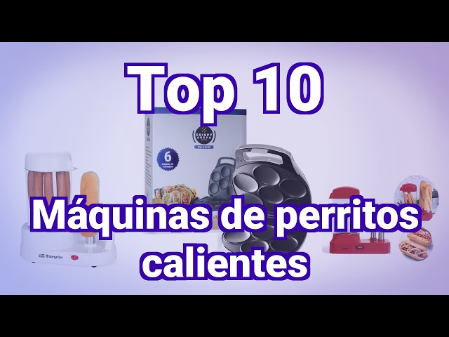 Vídeo relacionado con Jocca - Máquina de Perritos Calientes con Display, 350W, Capacidad 6 Salchichas, Barra de Acero Inoxidable, Rojo