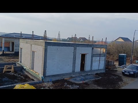 Construcție casă! (etapa 3 : placă beton + scară interioară)