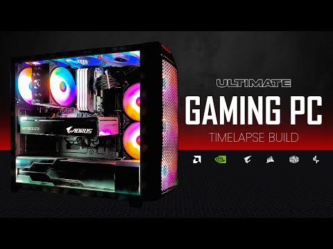 🥵 The Ultimate Gaming PC Build Timelapse | Peak of Customization 🔥