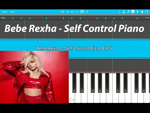Bebe Rexha - Self Control Piano EASY (Piano Cover)