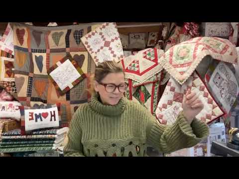 Beautiful fabrics and kits from the sewing shed