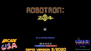 Champ Games Robotron 2084 Demo! (Atari 2600)