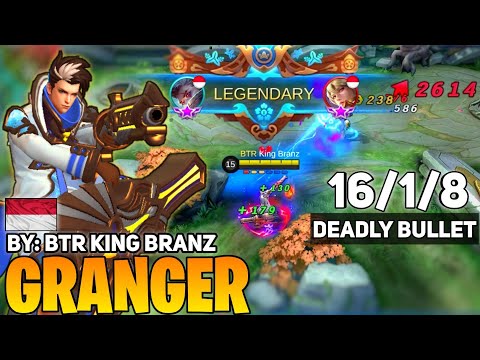 Granger Deadly Bullet Show No Mercy [Former Top 1 Global Granger] By BTR King Branz - Mobile Legend