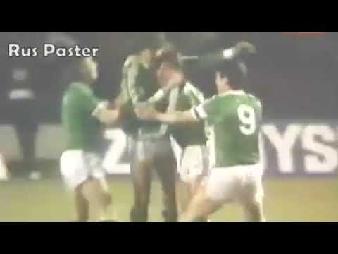 EURO-1988. Qualifiers. Group 7. Scotland - Ireland. Highlights.