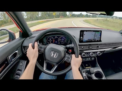 2022 Honda Civic Hatchback Sport Touring - POV Test Drive (Binaural Audio)