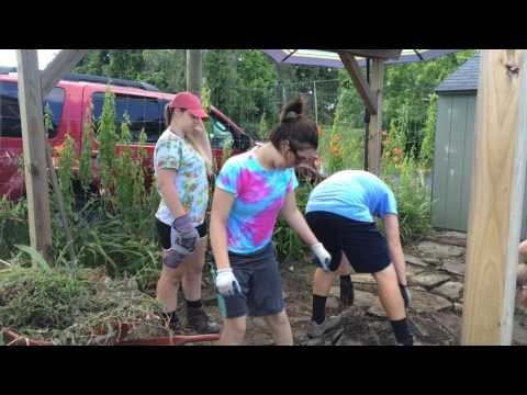 BC Mission Trip 2016 Community Garden Movie 3