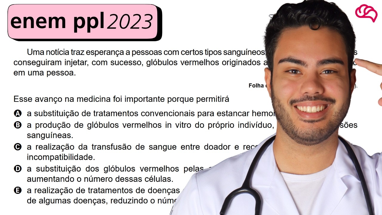 Resolução em Vídeo — Questão 92 ENEM 2023 PPL