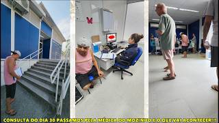CONSULTA DO DIA 30 PASSAMOS PELA MÉDICA DO MOZINHO E O QUE VAI ACONTECER