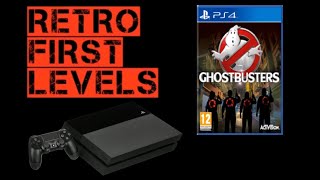 GHOSTBUSTER 2016 THE GAME - PS4 (Retro First Levels) (WELL KIND OF)