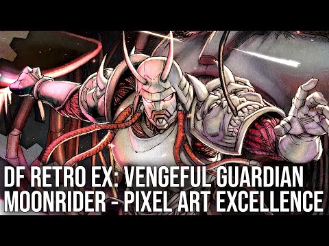 DF Retro EX: Vengeful Guardian Moonrider - Shinobi-Inspired Pixel Art Excellence