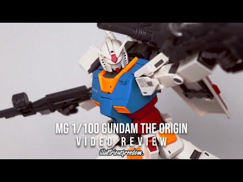 The Best MG Granddaddy Gundam? | MG Gundam The Origin Review