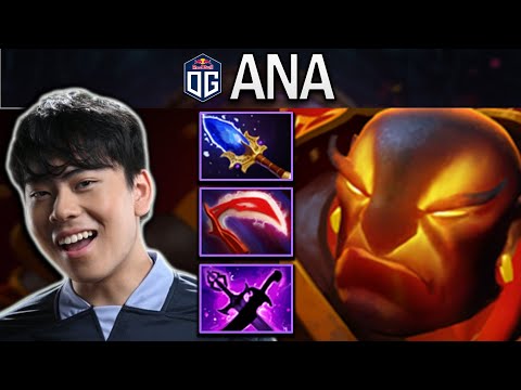 OG.ANA SMURF EMBER SPIRIT WITH PHYSICAL & MAGIC DAMAGE - DOTA 2 GAMEPLAY