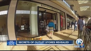 Secrets of outlet stores revealed