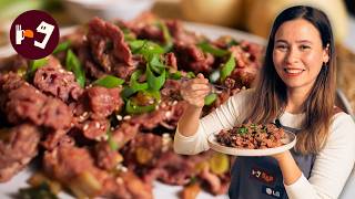 Barbacoa Coreana en sartén: Cómo hacer Ternera BULGOGI (Súper Tierna)