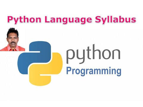 Python Tutorial for Beginners 1 Python Programming Language Syllabus