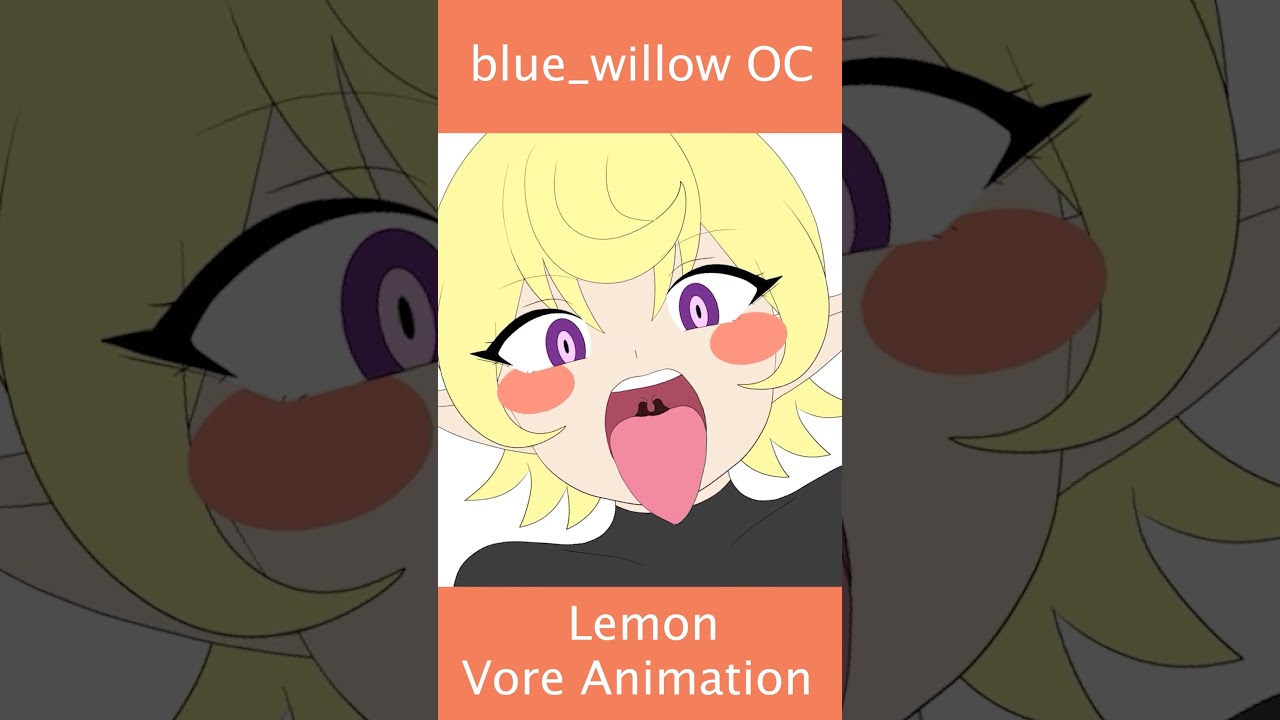 Blue Willow OC mini vore animation