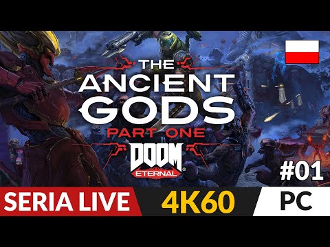 Doom Eternal: The Ancient Gods - Part One PL 😈 Live #1 🔥 Początek DLC | Gameplay po polsku 4K