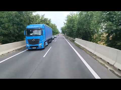 Driving in Slovakia, route 66 Hrkovce - Dudince