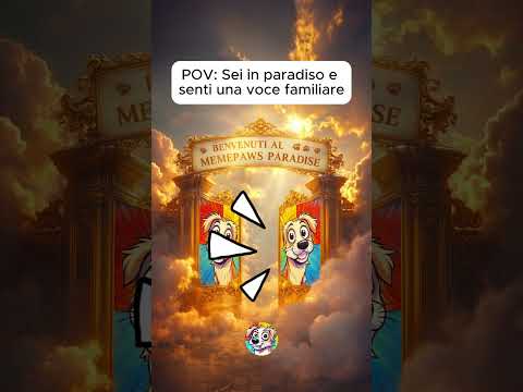 SEI ANDATO IN PARADISO E SENTI UNA VOCE FAMILIARE #funny #memes #funnyshorts