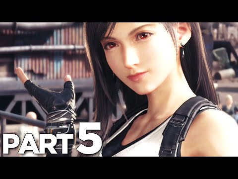 FINAL FANTASY 7 REMAKE Walkthrough Gameplay Part 5 - SECTOR 7 (FF7 REMAKE)