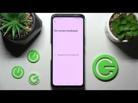 How to Turn On / Off Auto-Correction on Asus ROG Phone 6 - Automatic Text Correction