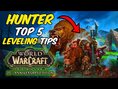 🏹 5 Classic Hunter Tips to Level FAST on Anniversary