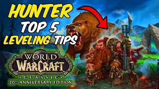 🏹 5 Classic Hunter Tips to Level FAST on Anniversary