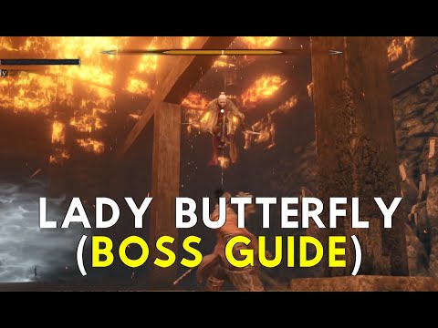 Sekiro - Lady Butterfly Fight (How to Kill Boss Guide)